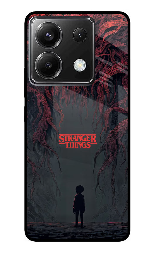 Ordinary Things Dark Side Poco X6 Glass Case