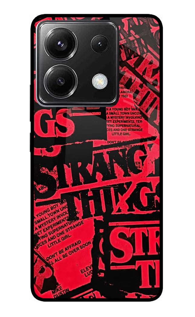 Ordinary Things Poco X6 Glass Case