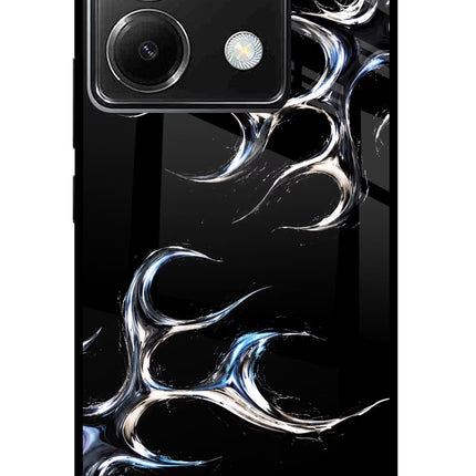 Chrome Tribal Poco X6 Glass Case