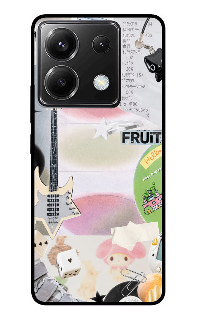 Softcore case Poco X6 Glass Case