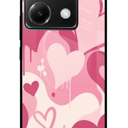 Hearty case Poco X6 Glass Case