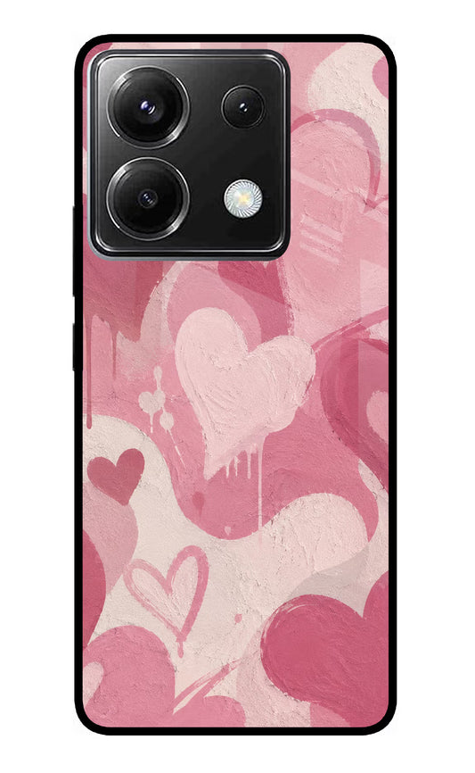 Hearty case Poco X6 Glass Case