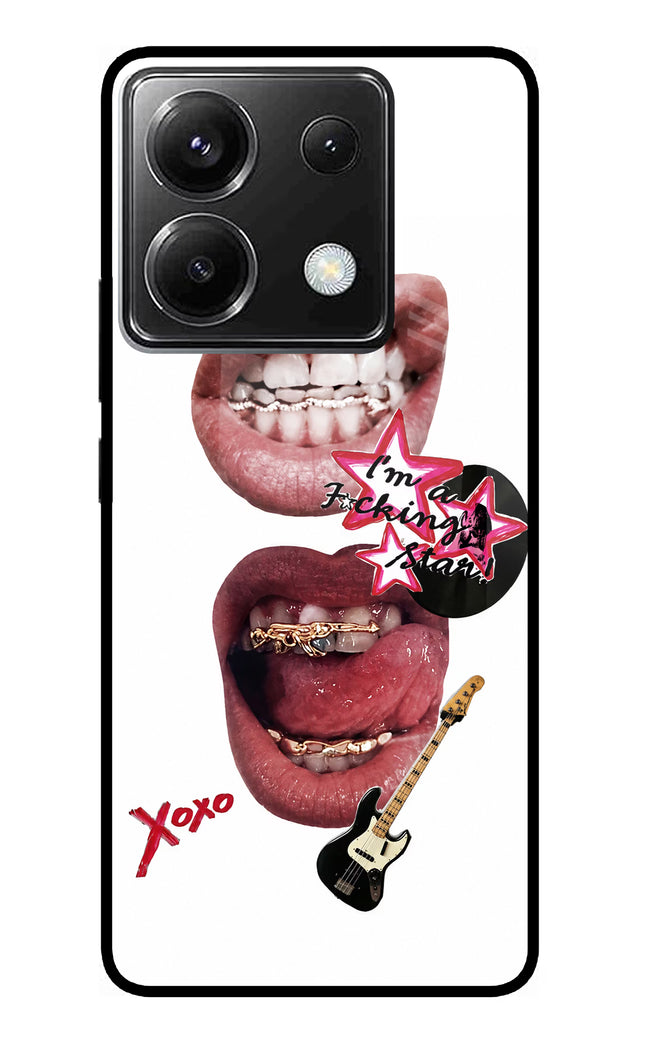 Rockstar Poco X6 Glass Case