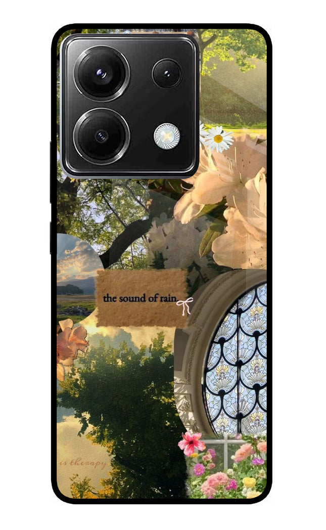 Rain Poco X6 Glass Case