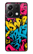 Graffiti Vibe Poco X6 Glass Case