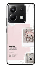 Pantone Asthetic Poco X6 Glass Case