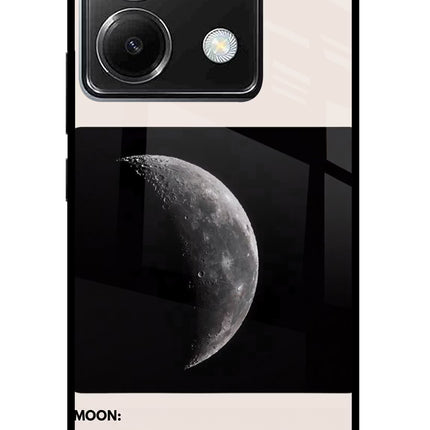 Moon Phase Poco X6 Glass Case