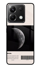 Moon Phase Poco X6 Glass Case