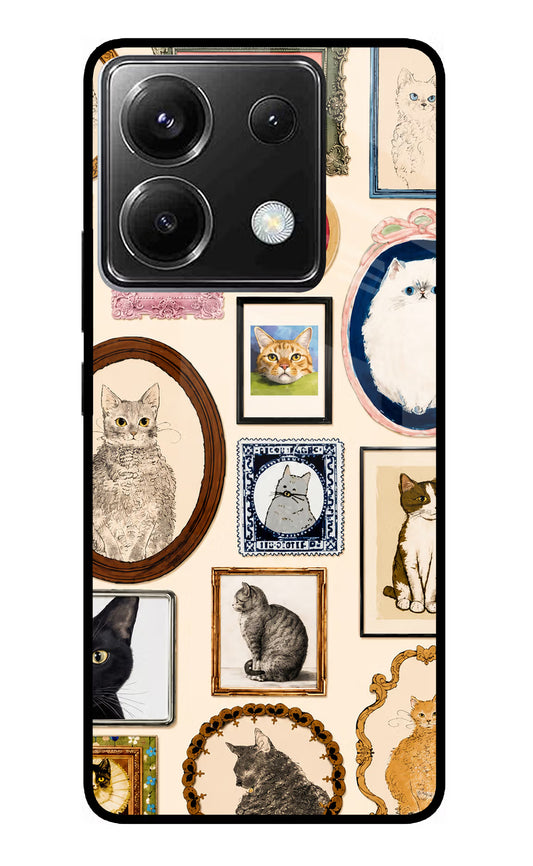 Mirror Cats Poco X6 Glass Case