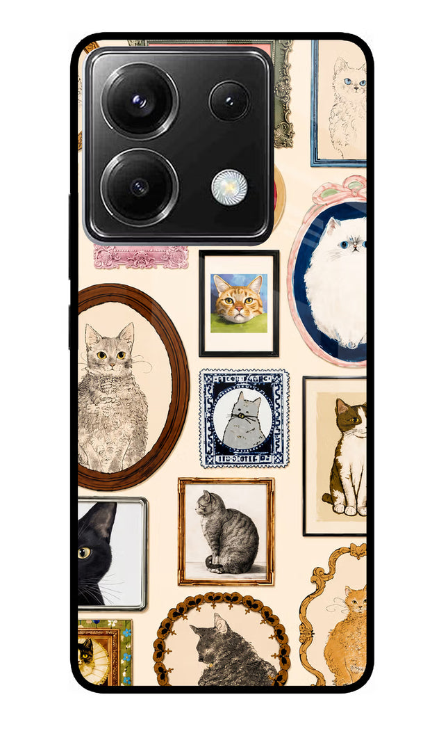 Mirror Cats Poco X6 Glass Case
