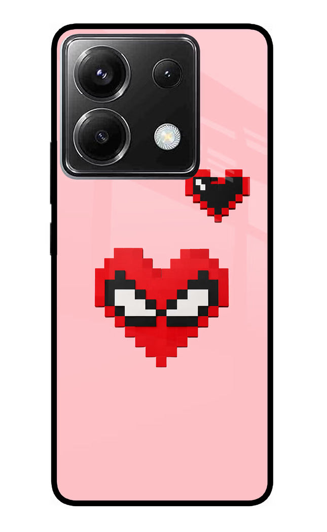 Gwen Heart Poco X6 Glass Case
