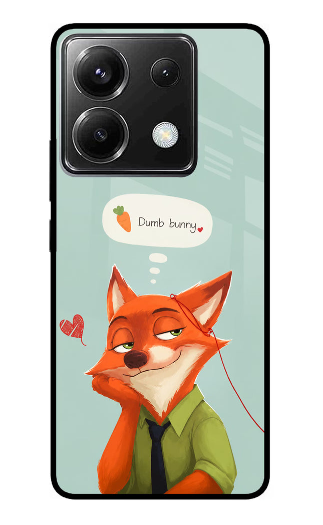 Nick Charm Poco X6 Glass Case