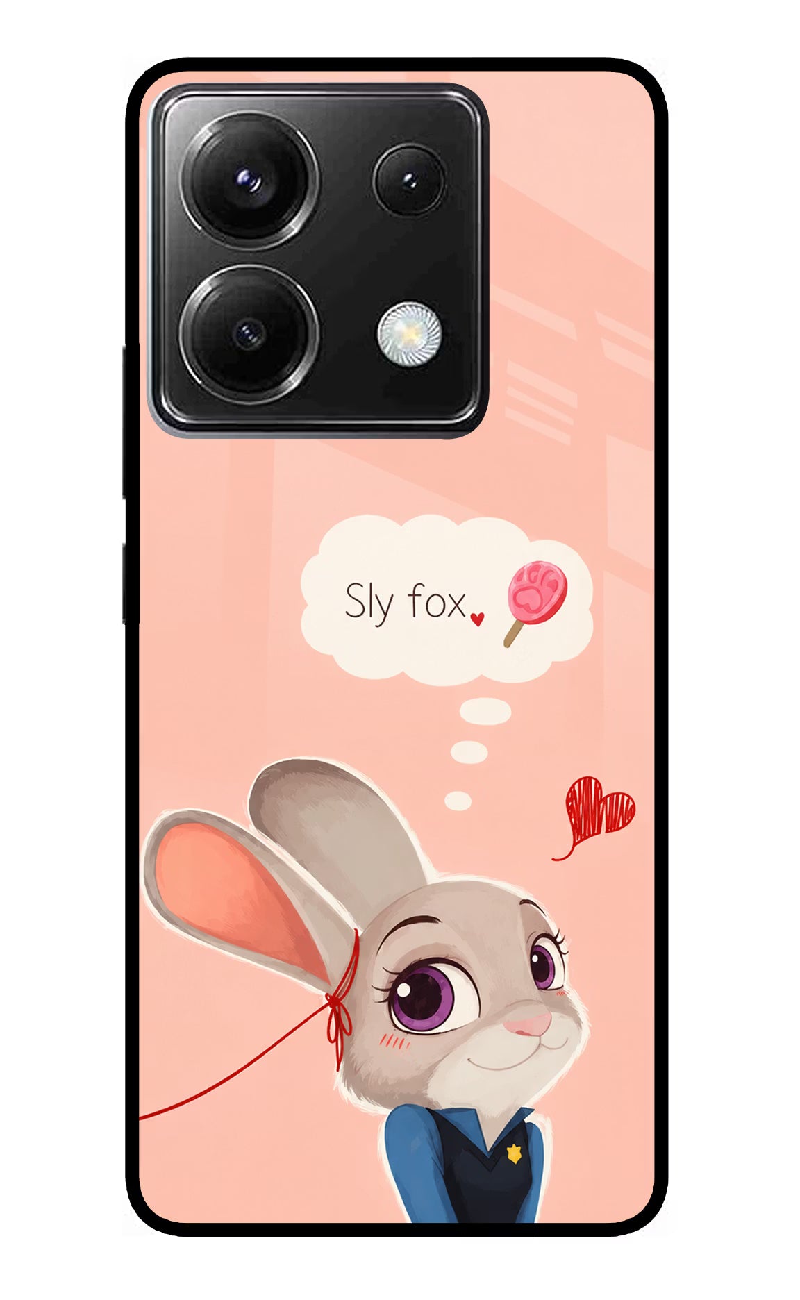 Judy Charm Poco X6 Glass Case