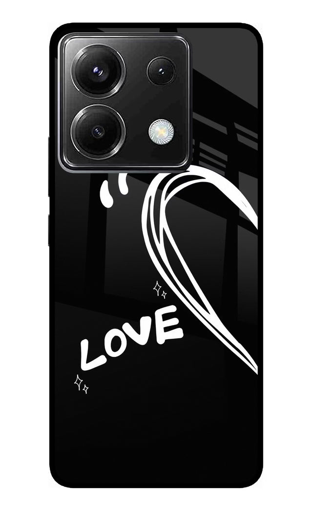 Love Line Poco X6 Glass Case