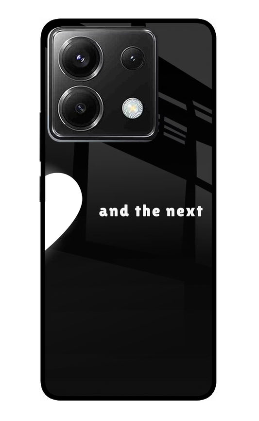 Next World Poco X6 Glass Case
