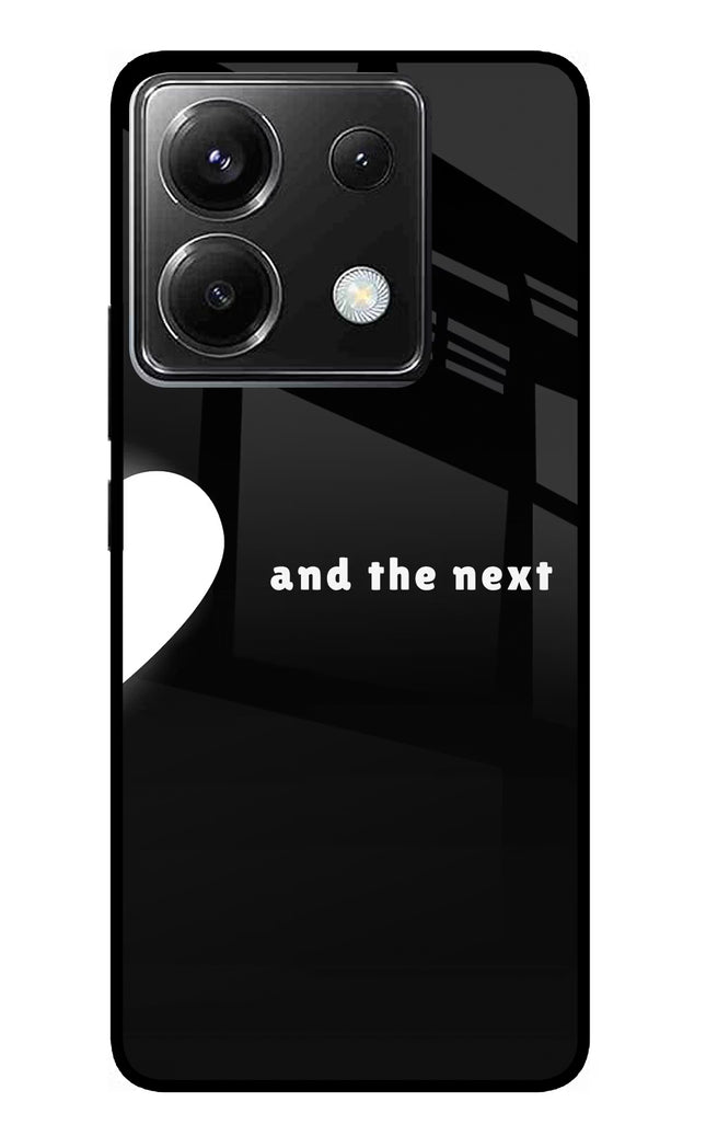 Next World Poco X6 Glass Case