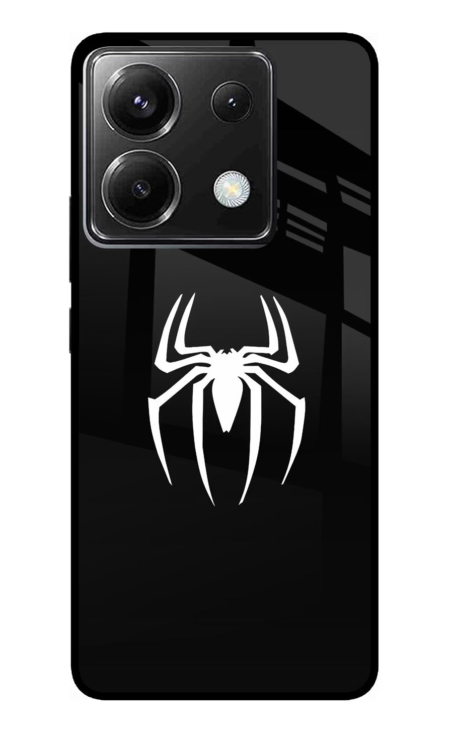 Miles Symbol Poco X6 Back Cover, Glass case