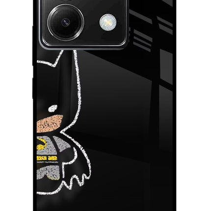 Bat Kitty Poco X6 Glass Case