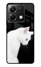 Snow Gaze Poco X6 Glass Case