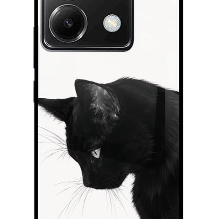 Shadow Gaze Poco X6 Glass Case