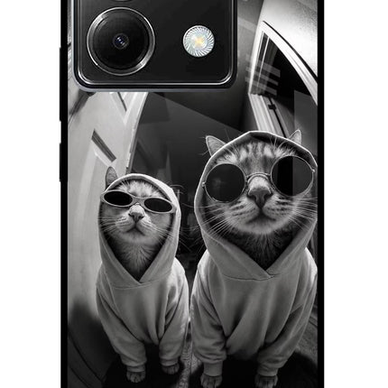 Hood Cats Poco X6 Glass Case