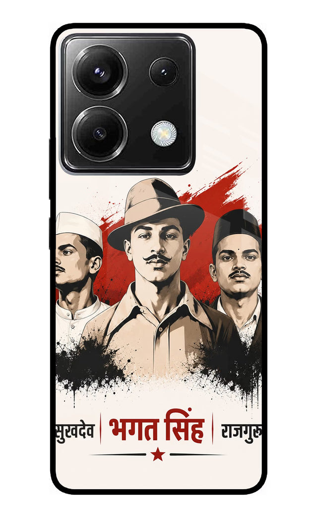 Sardar Patel Iron Will Poco X6 Glass Case
