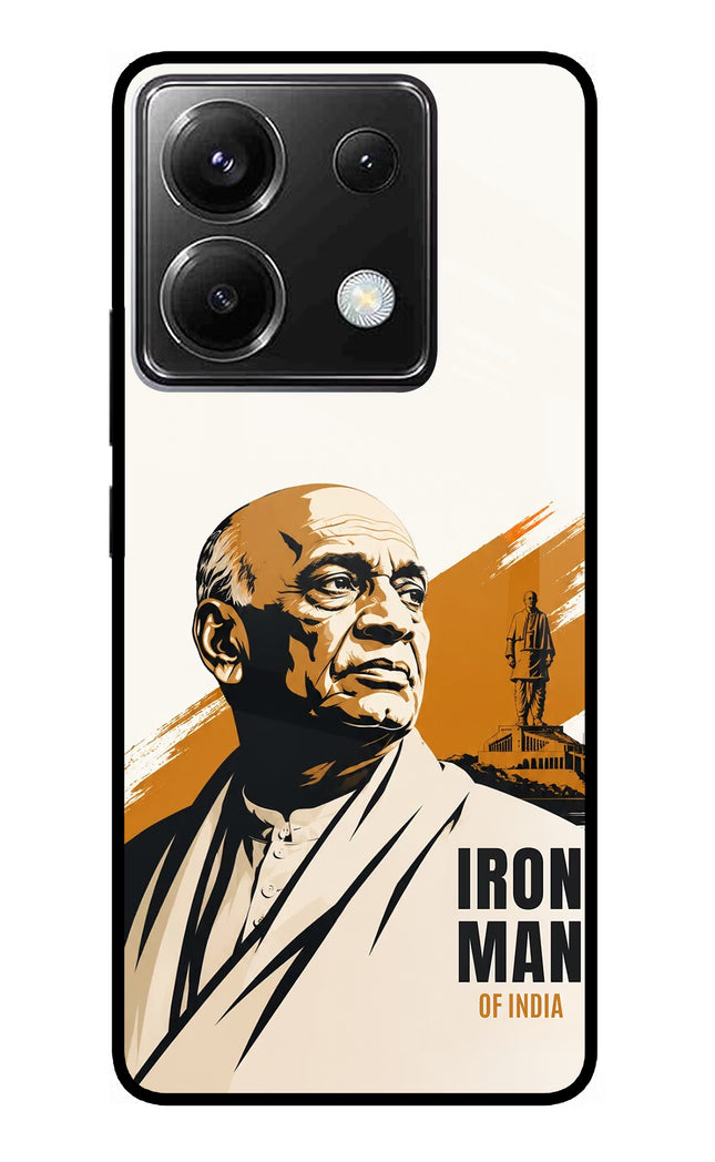 Chandrashekhar Azad Fearless Poco X6 Glass Case