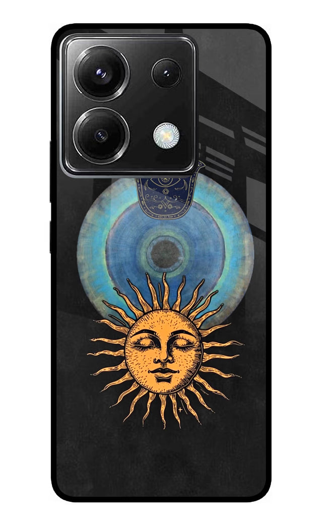 Divine Sun Poco X6 Glass Case