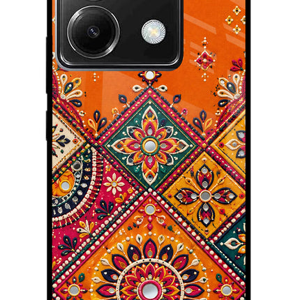 Kutch Glow Poco X6 Glass Case