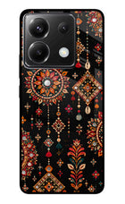 Boho Noir Poco X6 Glass Case