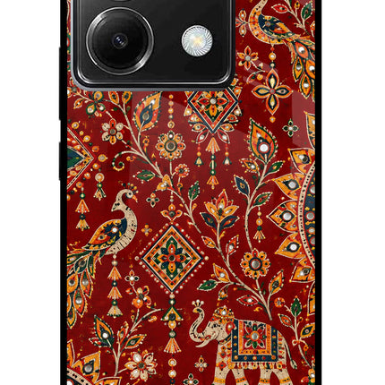 Laal Riwaaz Poco X6 Glass Case