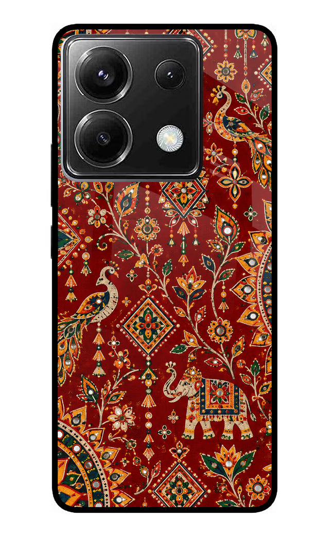 Laal Riwaaz Poco X6 Glass Case