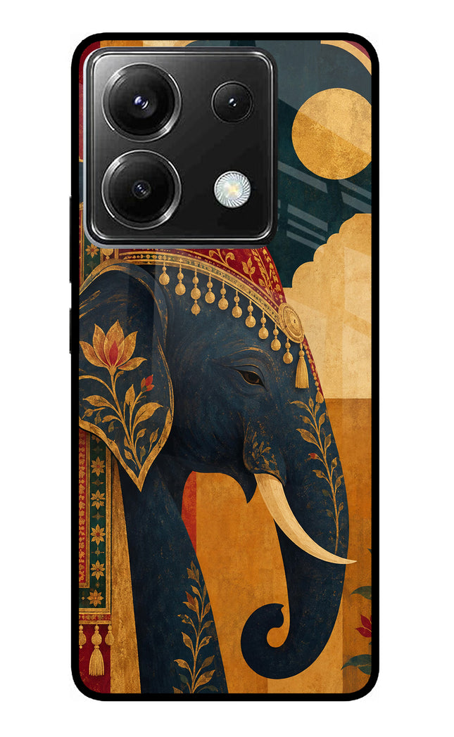 Royal Elephant Poco X6 Glass Case