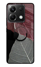 Leaf Pattern Poco X6 Pop Case by Casekaro