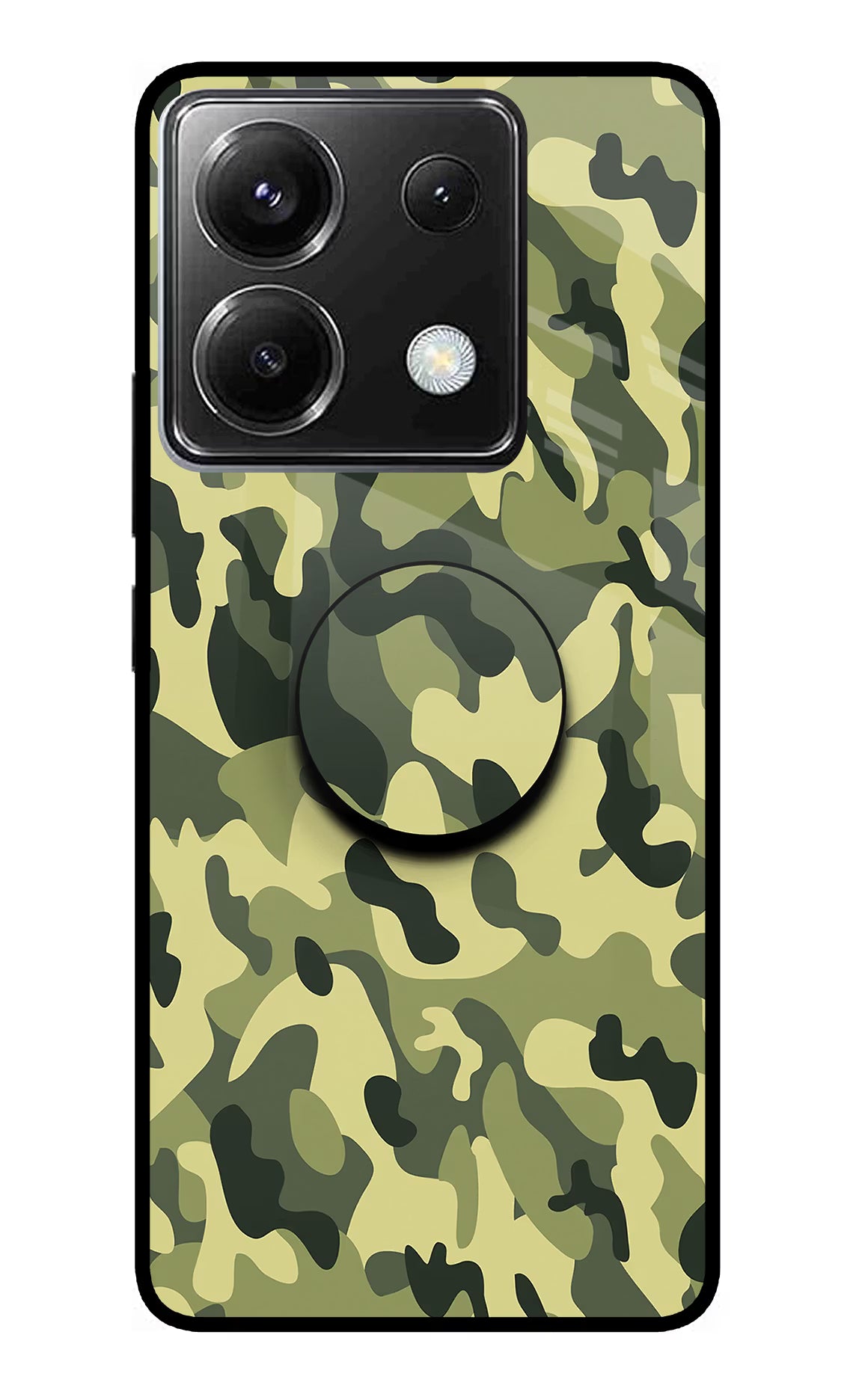 Camouflage Poco X6 Pop Case by Casekaro