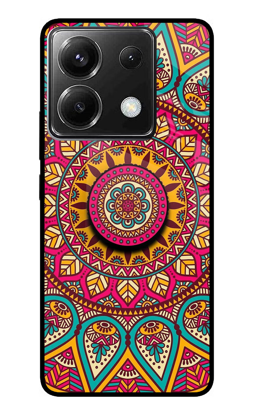 Mandala Poco X6 Pop Case, Metal case