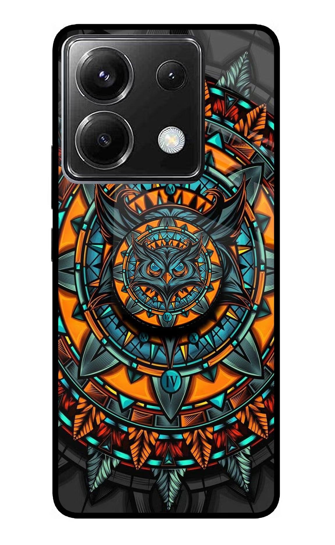 Angry Owl Poco X6 Pop Case by Casekaro