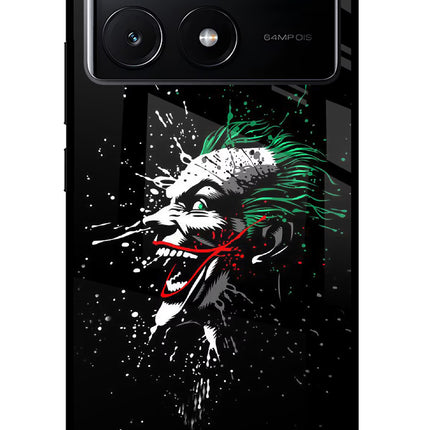 Joker Poco X6 Pro Glass Case Back Cover by Casekaro