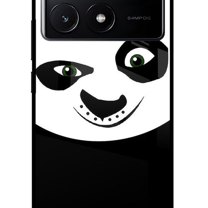 Panda Poco X6 Pro Glass Case Back Cover by Casekaro