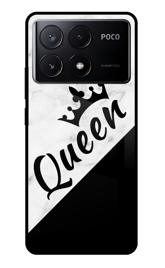 Queen Poco X6 Pro Glass Case