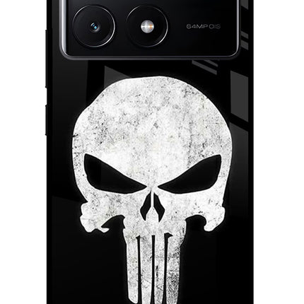 Punisher Skull Poco X6 Pro Glass Case