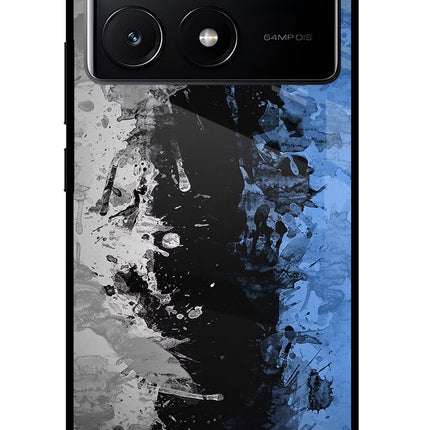 Artistic Design Poco X6 Pro Glass Case Back Cover by Casekaro