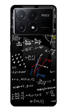 Mathematics Formula Poco X6 Pro Glass Case