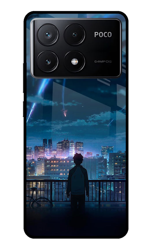 Anime Poco X6 Pro Glass Case