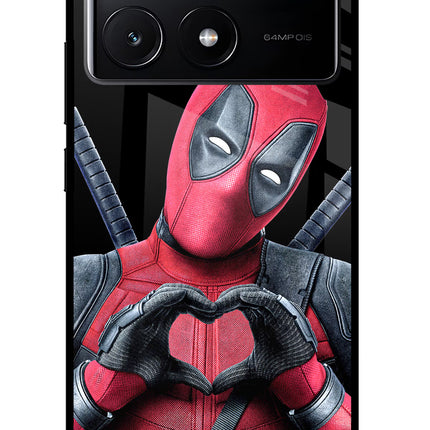 Deadpool Poco X6 Pro Glass Case