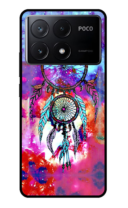 Dream Catcher Abstract Poco X6 Pro Glass Case