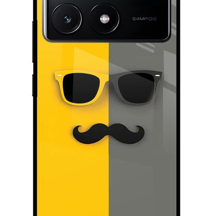 Sunglasses with Mustache Poco X6 Pro Glass Case