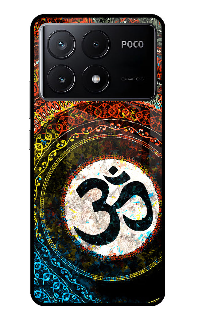Om Cultural Poco X6 Pro Glass Case