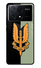 Balidan Logo Poco X6 Pro Glass Case