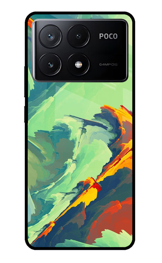 Paint Art Poco X6 Pro Glass Case